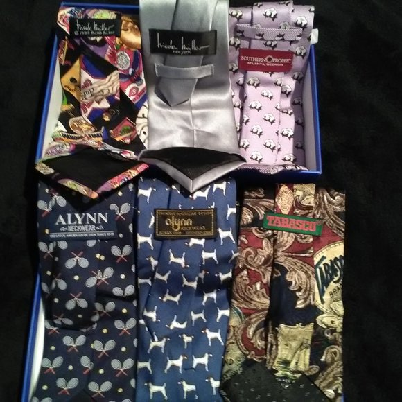 Alynn,Nicole Miller, Southern Proper, Tabasco  SilkTies - Picture 2 of 3